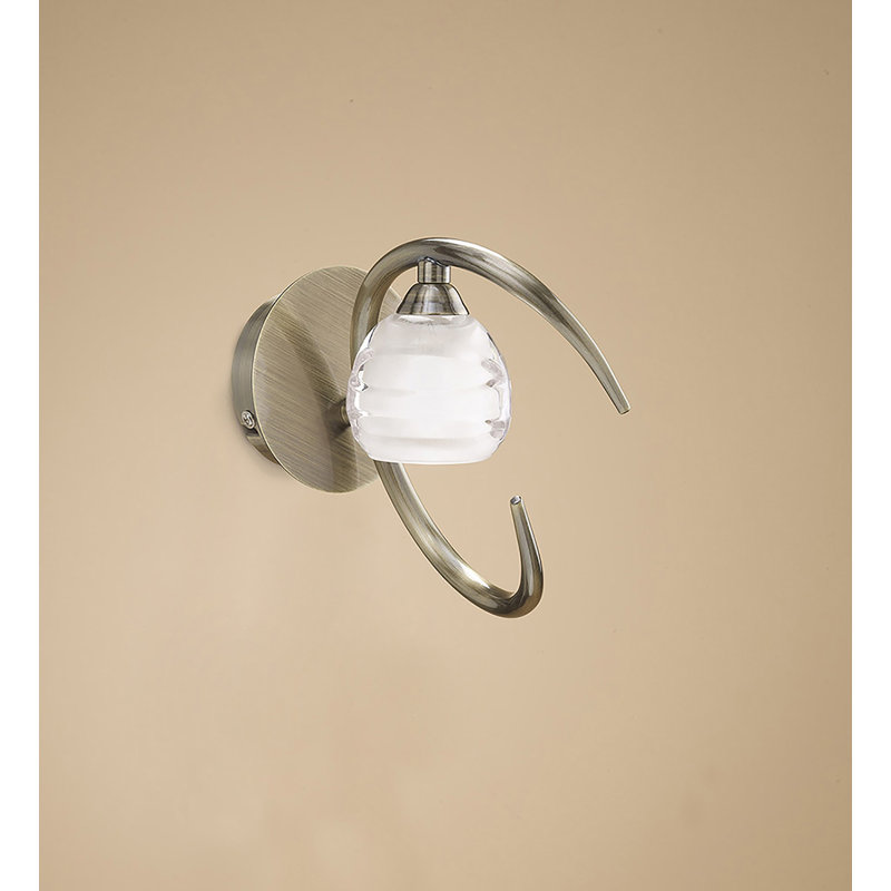 Wawona Armed Sconce, Yes, Nickel