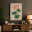 Lotus in Bloom Botanical - Wrapped Canvas-1219086554-1219086547