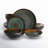 Gibson Elite Kyoto 16 Piece Dinnerware Set, Service for 4