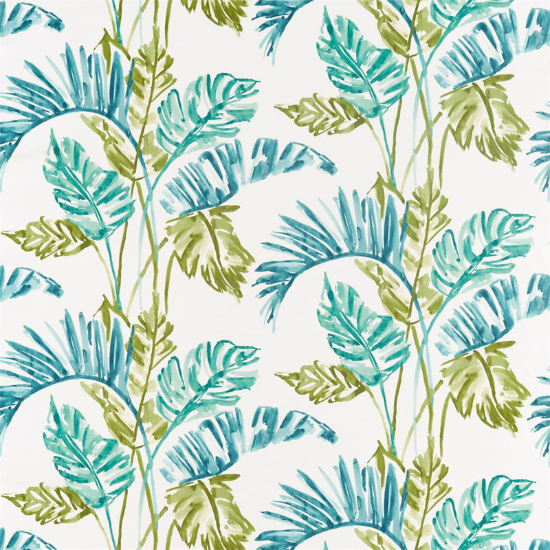 Toshiko Fabric, Emerald/Zest/Marine