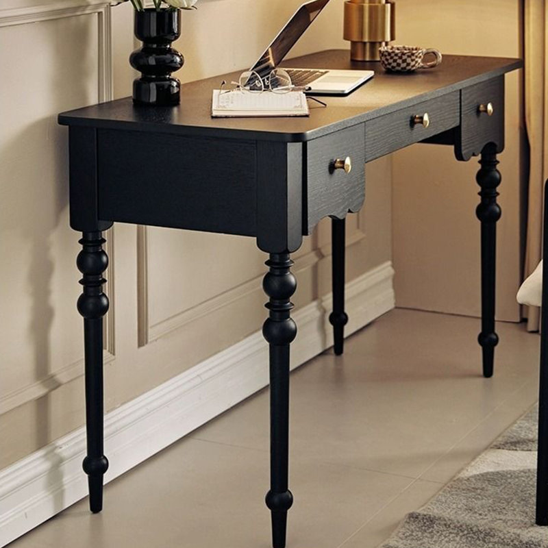 Bureau de maquillage rétro de style français
