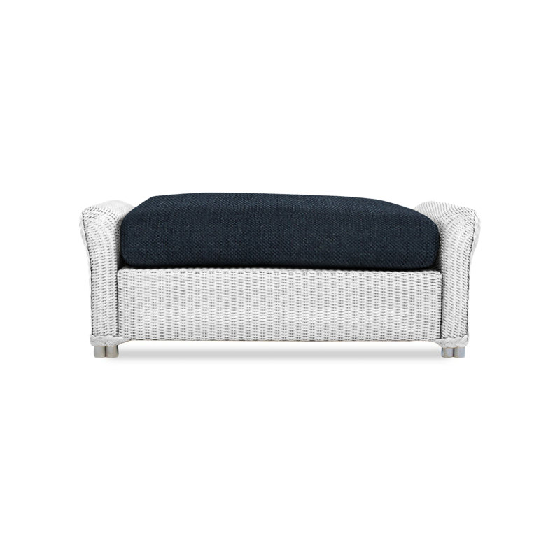 Reflections Outdoor Ottoman, Sandberg Flax, Mink