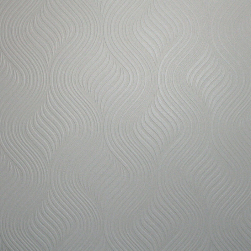 Papier peint embossé abstrait à peindre 33 'x 20,5 "