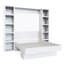 Lit escamotable Easy-Lift en grain de bois avec deux étagères-1059557241-1068038460
