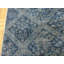 Tapis unique en laine noué à la main bleu 6 pi 3 po x 9 pi 4 po Ezekiella