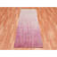 Tapis de couloir oriental en laine naturel noué à la main 2 pi 6 po x 6 po x 5 po rose 7E70CC1407F84C81A8C03CF8A427A453