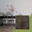 L 19 5/8 po x H 19 5/8 po Franklin EnduraWall, panneau mural 3D décoratif, bronze foncé métallique (couvre 2,67 pieds carrés)-123541552