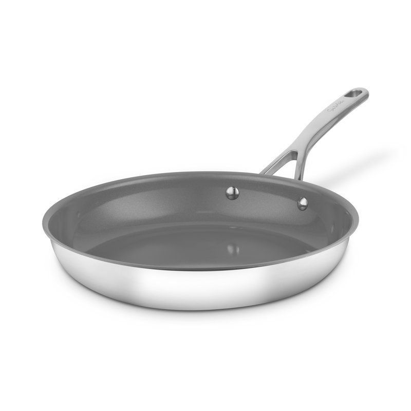 Stainless Steel Non-Stick Frying Pan, 5.5cm H x 26cm W