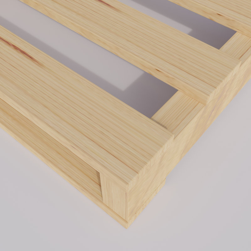 Wooden Pallets, Easy for Commercial Use, Strong Sturdy Structure, 38x36x5