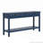 60'' Fir Veneer Entryway Table With Honeycomb-Patterned Fronts, 3 Drawers, And Solid Fir Legs For Versatile Storage-2040994844