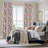 Fancy Hummingbird Patterned  Room Darkening Curtain,Rod Pocket Back Tab Floral Drapes,Set of 2-286680885-286370275