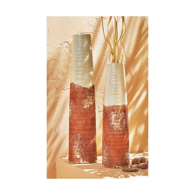 Vase rustique Ibiza moyen, H 19,29 po x l 4,33 po x P 4,33 po