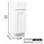 Armoire de salle de bain et de buanderie White Shaker