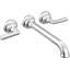 Beauclere™ Two Handle Wall Mount Tub Filler-1120627681-1120627711