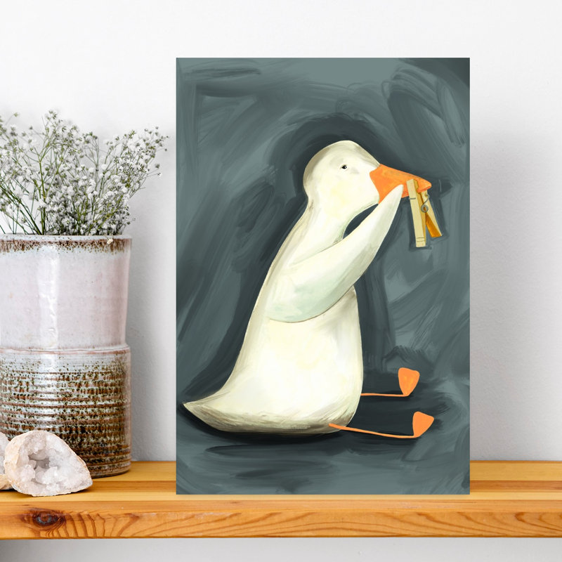 Art mural Stinky Goose, H 18 po x l 12 po