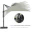 Samiyah 80cm Cantilever Parasol