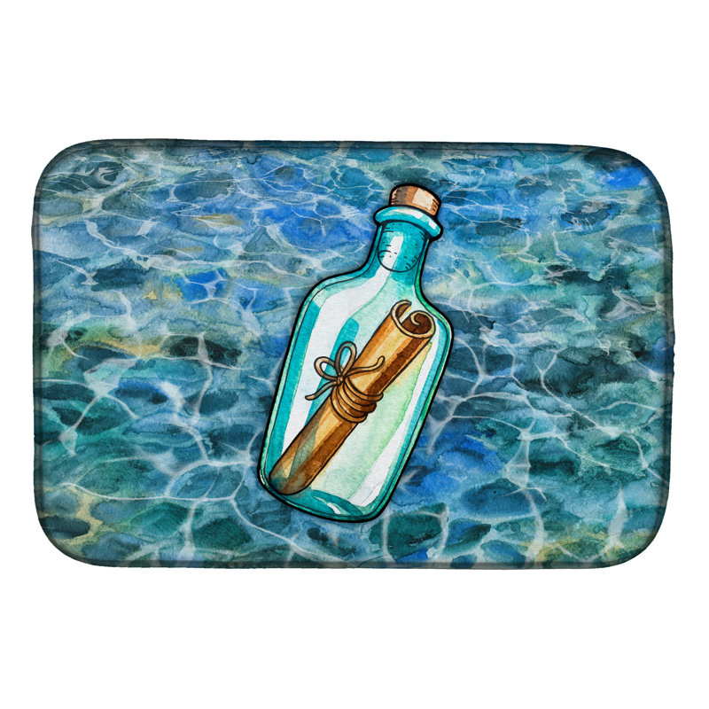 Tapis de séchage Message in a Bottle