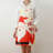 Christmas Linen Bib Apron