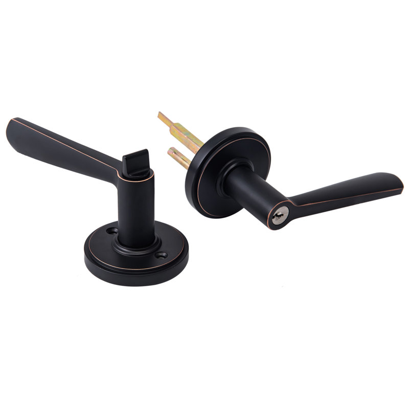 Double Cylinder Matte Black Deadbolt