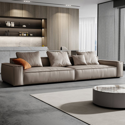 Griege Genuine Leather Modular Sofa