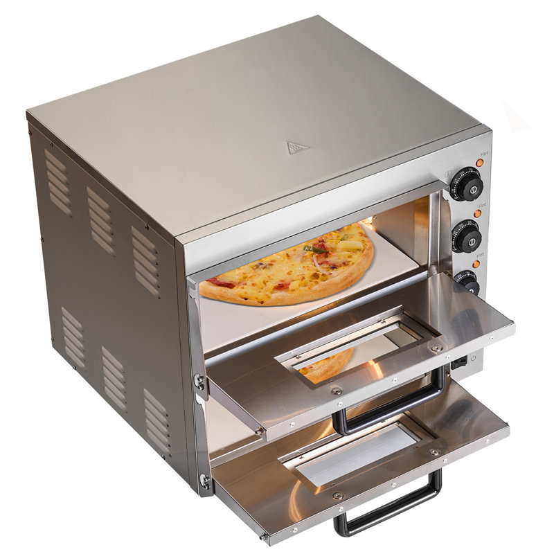 Commercial Countertop Pizza Oven Electric Pizza Oven for 16" Pizza Indoor