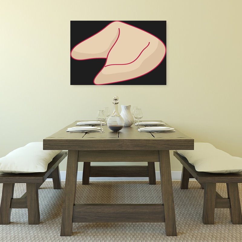 Art mural contemporain Lucky Fortune, H 24 po x l 36 po