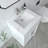 Aurilla 24 in. Single Sink Freestanding Bath Vanity in Matte White with White Carrara Quartz Top-1708691316