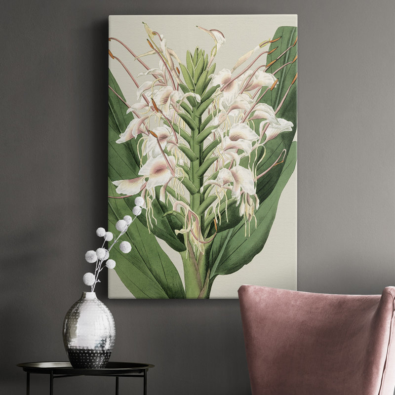 «Orchid Blooms IV», impression sur toile tendue, H 18 po x l 12 po x P 1 po