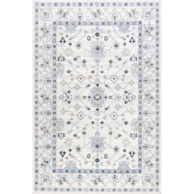 Bridie Medallion Machine Washable Area Rug