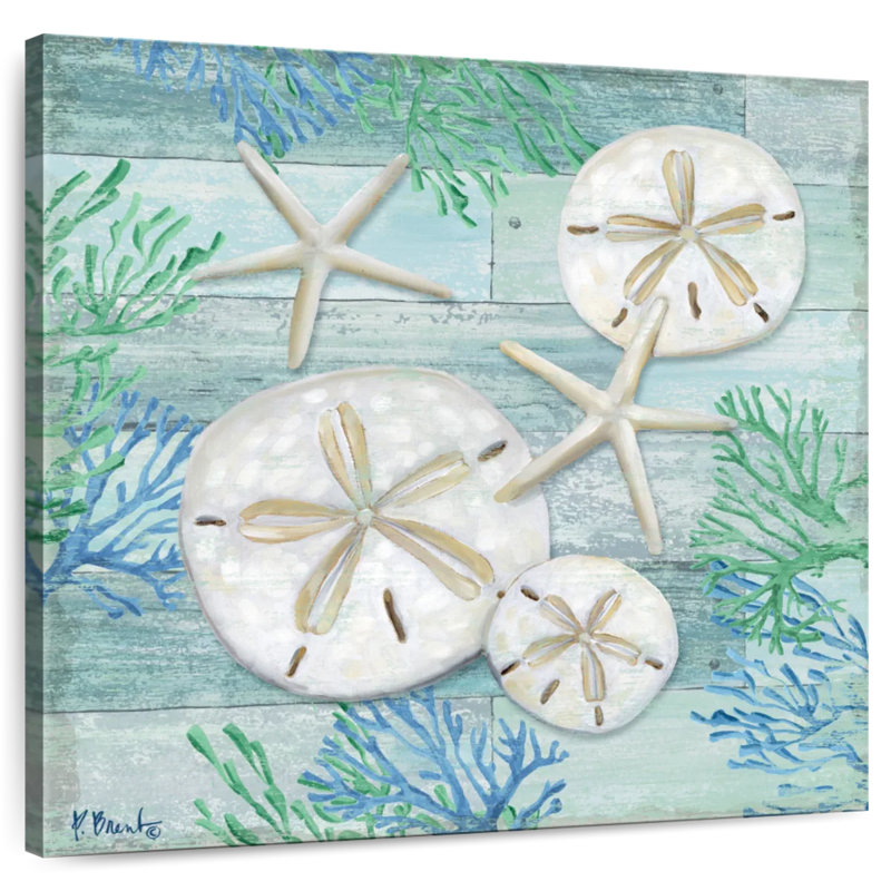 Brampt Clearwater Shells II, 33" H x 33" W