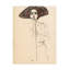 Portrait d'une femme, photo sur toile, image-1990920656