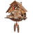  German Quartz Cuckoo Clock with Rotating Train Turntable