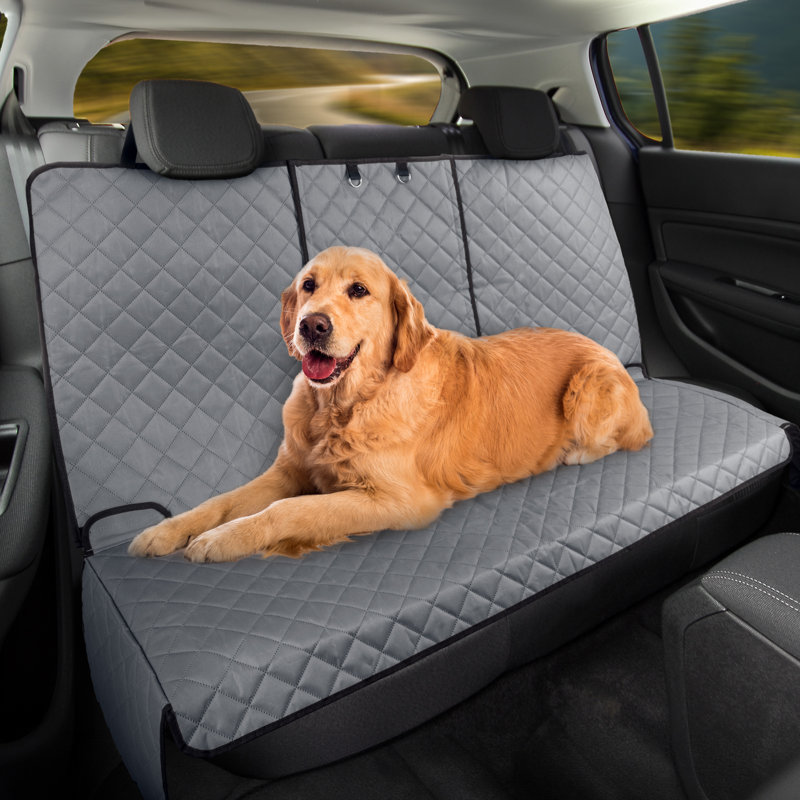 Housse pour siège d'auto pour chien PETMAker, gris, Gris