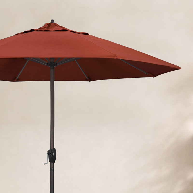 Mira 9' Market Sunbrella® Umbrella, Canvas Terracotta Sunbrella® Canvas