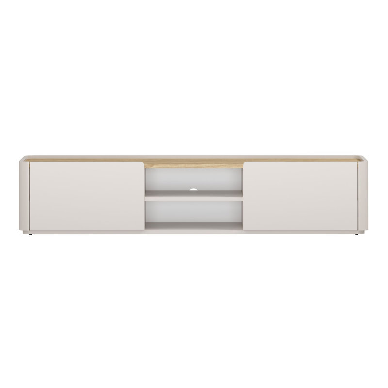 Blackett Unfinished TV Stand for TVs up to 77", Beige/Natural, 35.5 cm H x 170 cm L x 48 cm W