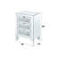 Noralie Mirrored & Faux Diamonds Accent Table
