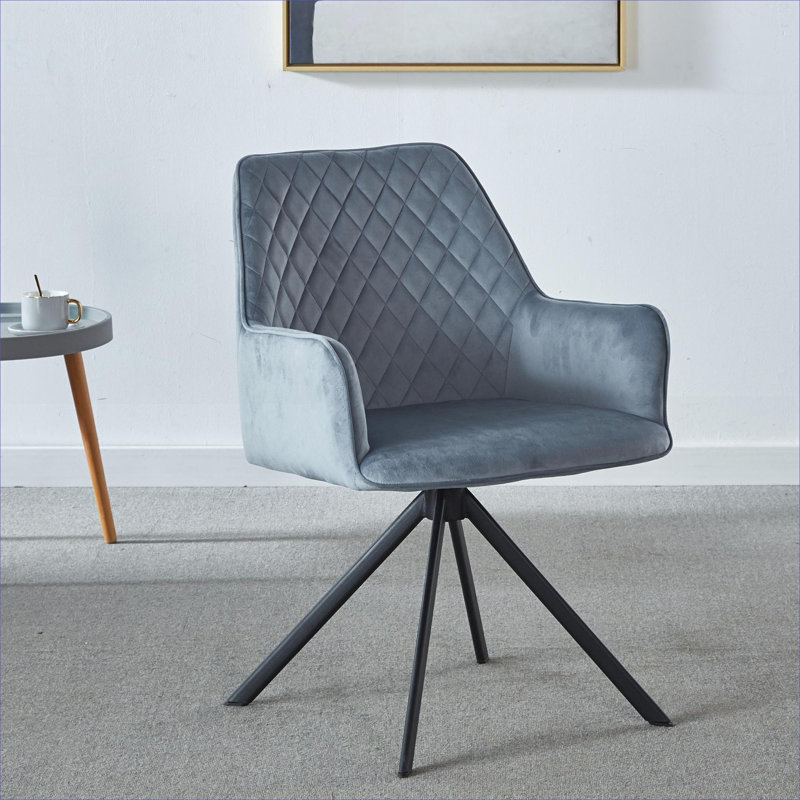 Chaise de bureau ergonomique classique sans accoudoirs Classic Blue Modern