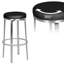 Gabrielle Swivel Upholstered Faux Leather Bar Stool-26343808