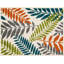 Tapis d'intérieur / extérieur à motif floral bleu / vert / orange Maddock-1250469950