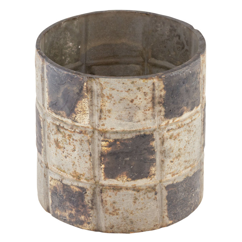 Rustic Mercury Glass Votive