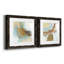 Blue Rythme I - ensemble de 2 peintures encadrées-526605221-526605230