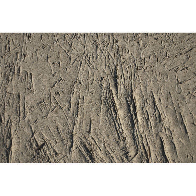 Scratched Concrete Texture - Wrapped Canvas Print, 81cm H x 122cm W x 3.8cm D