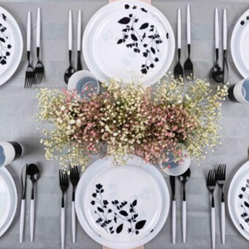 Disposable Birthday Dinner Plate, 50