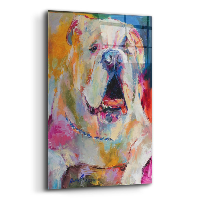 "Art Bull" par Richard Wallich, H 24 po x l 16 po x P 0,2 po