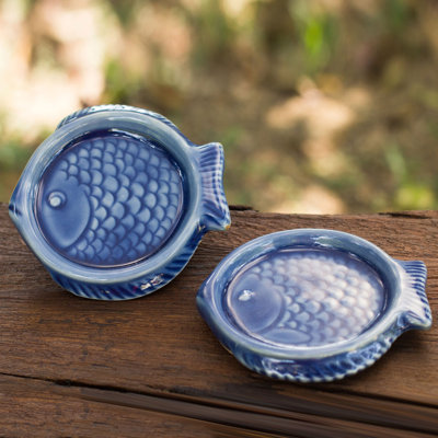 Ceramic 2 Piece Coaster Set