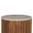 Fluted Marble Side Table