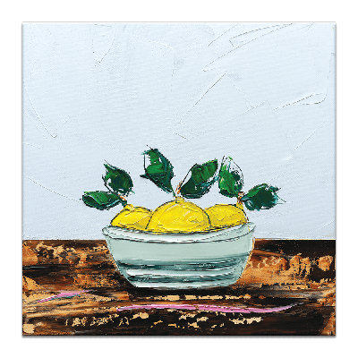 Lemon Lady 4 by Angela Hawkey - Painting