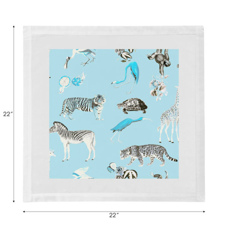 Exotix Cotton Blend Square Napkins, Stamford