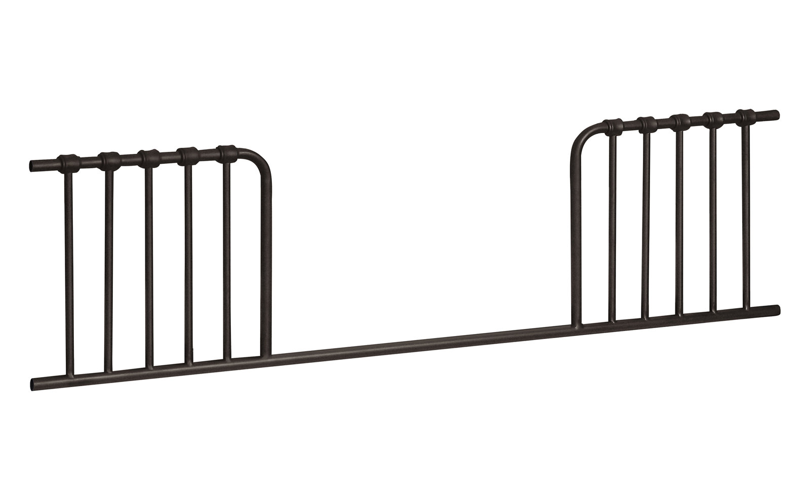 Abigail Toddler Bed Rail, Vintage Iron