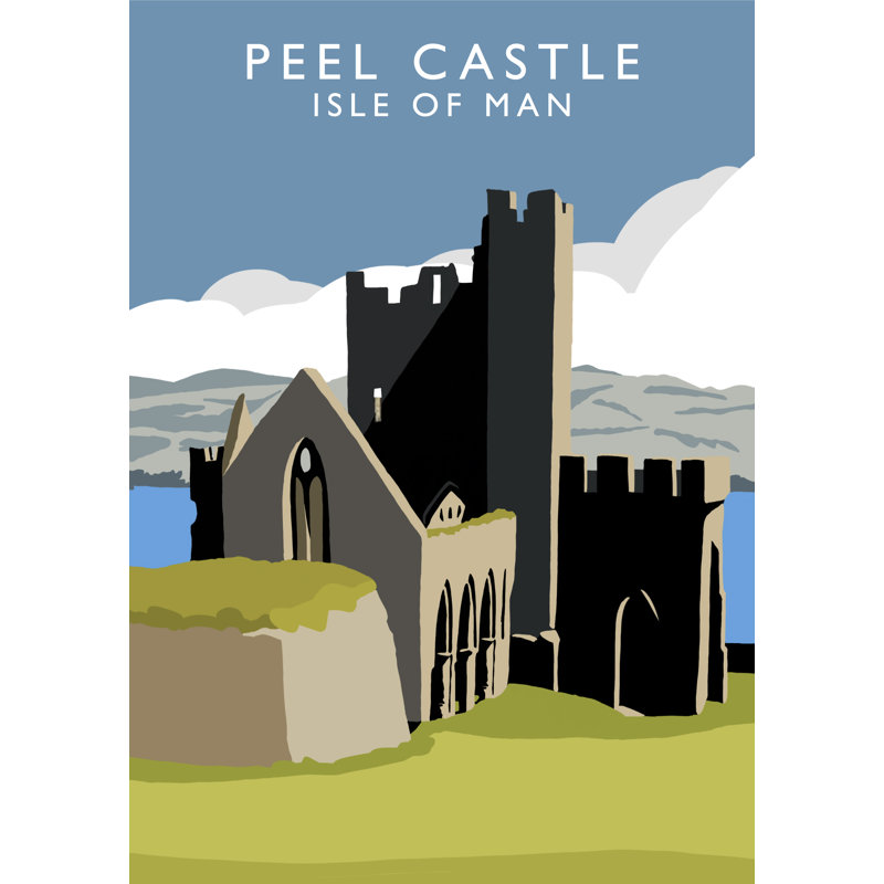 Peel Castle by Richard O'Neil - Print, No Frame, 40 cm H x 30 cm W x 1 cm D